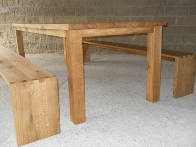 Sitzbänke - Eichenzweig Massivholzmöbel